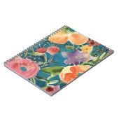 Carnet Abondante florale I (Côté gauche)