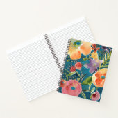 Carnet Abondante florale I (Intérieur)