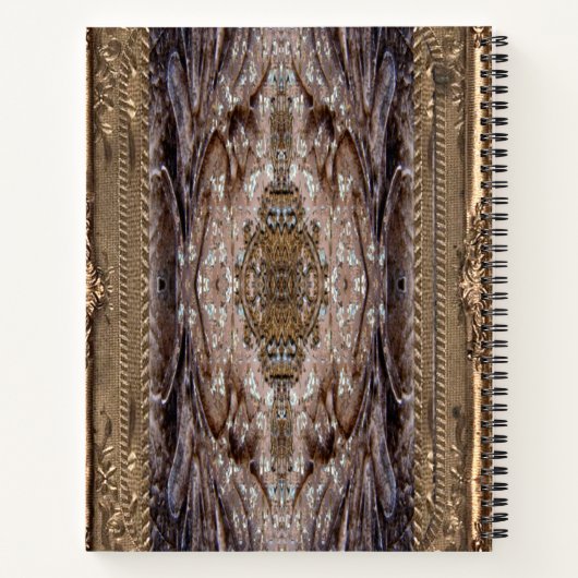 Carnet Abroath Élégant Monogramme unique (Dos)