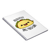 Carnet Absolument Spec-Taco-Lair Blague de Taco Drôle (Côté Droit)
