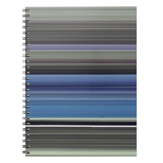 Carnet Abstract #1: Blue and grey (Devant)