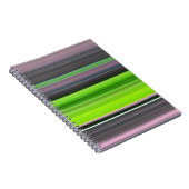 Carnet Abstract #1: Lime and grey (Côté Droit)