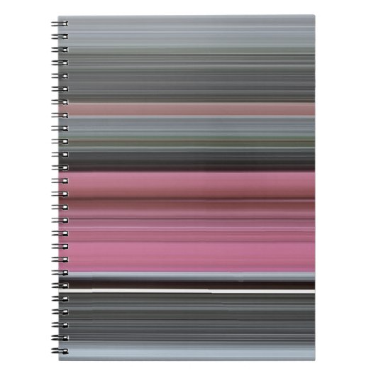 Carnet Abstract #1: Rose et grey (Devant)