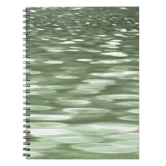 Carnet Abstract #3: Olive green blur (Devant)