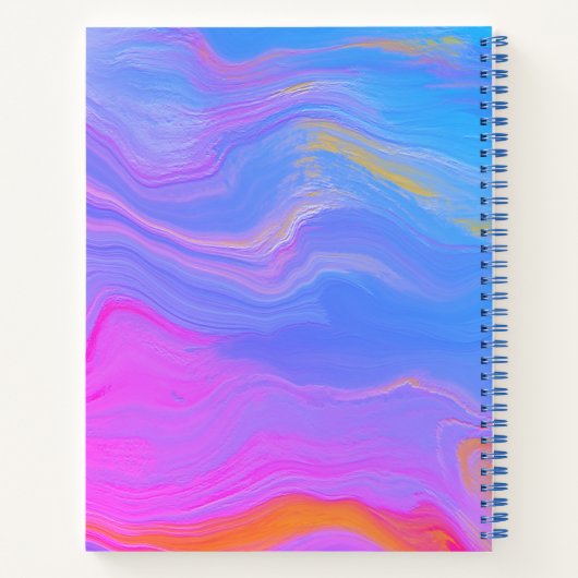 Carnet Abstract Acrylic Flow (Dos)