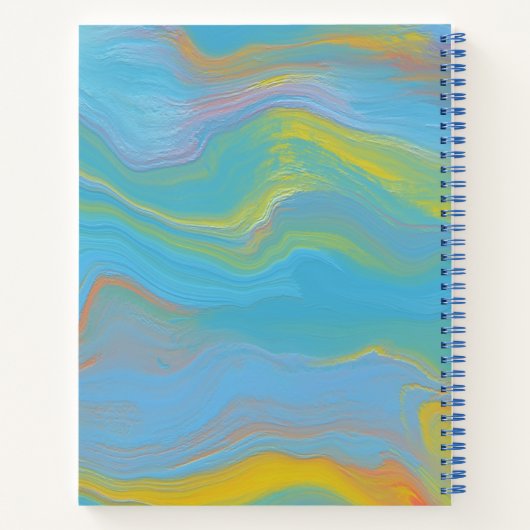 Carnet Abstract Acrylic Flow (Dos)