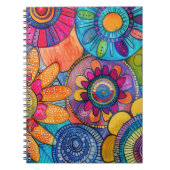 Carnet Abstract colorful Notebook (Devant)
