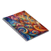 Carnet Abstract Colorful Pattern (Côté Droit)