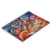 Carnet Abstract Colorful Pattern (Côté gauche)