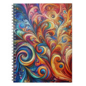 Carnet Abstract Colorful Pattern (Devant)