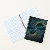 Carnet Abstract Cosmic Cloud Spiral Notebook (Intérieur)