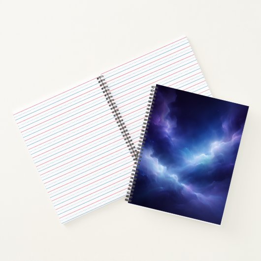 Carnet Abstract Deep Space Spiral Notebook (Intérieur)