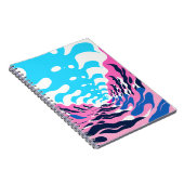 Carnet Abstract Dream Wave – Vibrant Surreal Flow (Côté Droit)