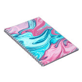 Carnet Abstract elegant fluide marble liquide (Côté Droit)