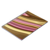 Carnet Abstract elegant fluide marble liquide (Côté gauche)