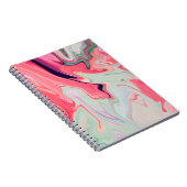 Carnet Abstract elegant fluide marble liquide (Côté Droit)
