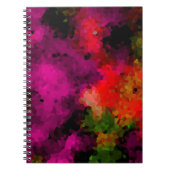 Carnet Abstract, élégant, mosaic, mosaic pattern, crystal (Devant)