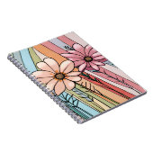 Carnet Abstract flower notbook (Côté Droit)