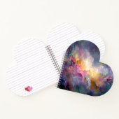 Carnet Abstract glowing pastel floral composition (Intérieur)