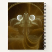 Carnet Abstract Light Energy Spiral Notebook (Dos)