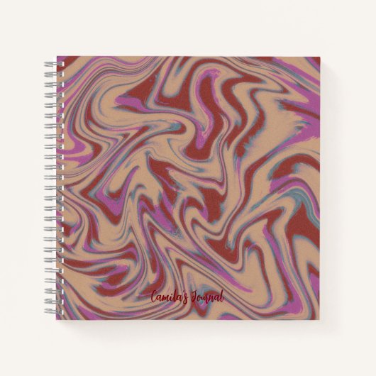 Carnet Abstract Minimalist Notebook (Devant)