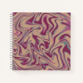 Carnet Abstract Minimalist Sketchbook Notebook (Devant)