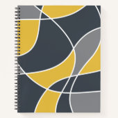 Carnet Abstract, modern, geometric, trendy pattern (Devant)
