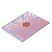 Carnet Abstract organic shapes Spiral Notebook (Côté gauche)