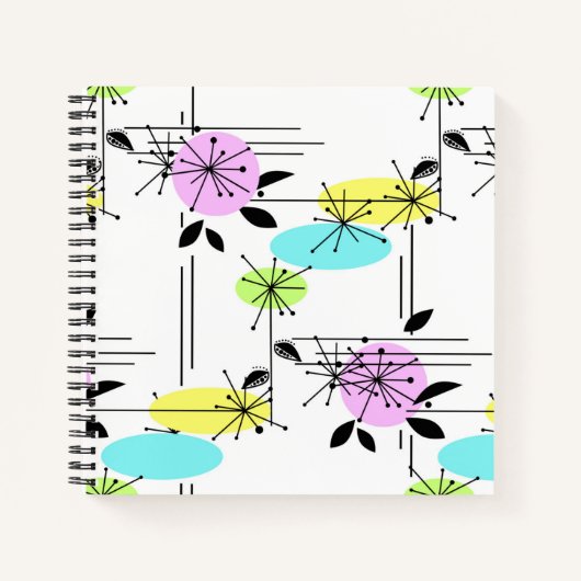 Carnet Abstract retro (Devant)