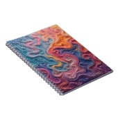 Carnet Abstract swirl notebook (Côté Droit)