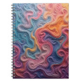 Carnet Abstract swirl notebook (Devant)