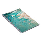Carnet Abstract Topographic Ocean Art (Côté Droit)