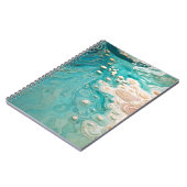 Carnet Abstract Topographic Ocean Art (Côté gauche)