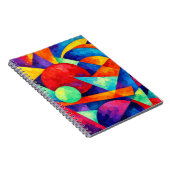 Carnet Abstract vivid mug (Côté Droit)