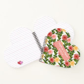 Carnet Abstract Watercolour Florals Notebook Clear (Intérieur)