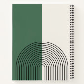 Carnet Abstraction Bohème Moderne (Dos)