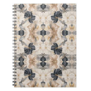 Carnet Abstraction Florale Artistique de Luxe