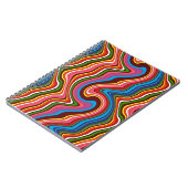 Carnet abstraction motif folklorique (Côté gauche)