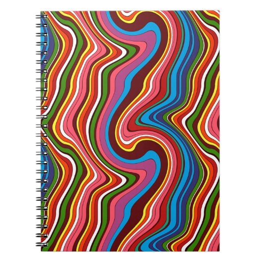 Carnet abstraction motif folklorique (Devant)