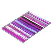 Carnet Abstrait #2 : Flou pourpre (Côté gauche)