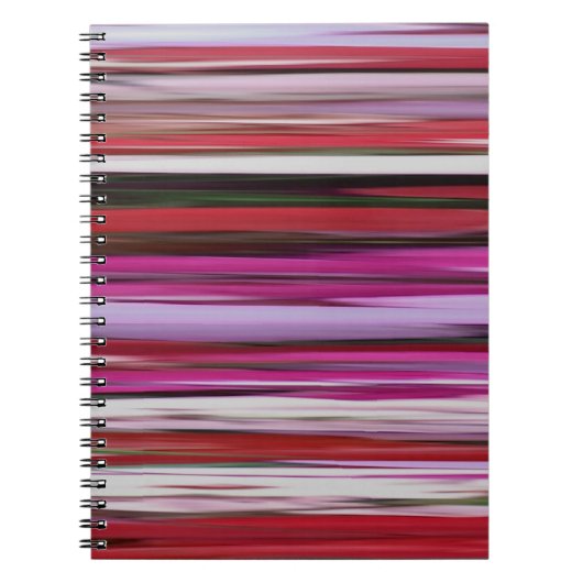 Carnet Abstrait #2 : Flou rouge (Devant)