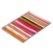 Carnet Abstrait #2 : Orange blur (Côté gauche)