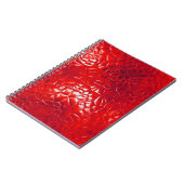 Carnet Abstrait actuel d'huile rouge (Côté gauche)
