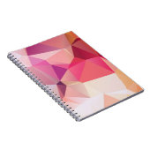 Carnet Abstrait arrière - plan bas, triangle géométrique, (Côté Droit)