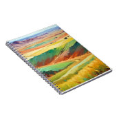 Carnet Abstrait Arrière - plan de la nature de la prairie (Côté Droit)