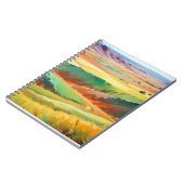 Carnet Abstrait Arrière - plan de la nature de la prairie (Côté gauche)