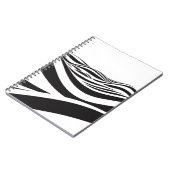 Carnet Abstrait arrière - plan des vagues. illusion d'opt (Côté gauche)