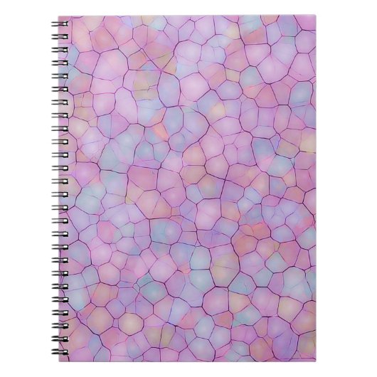 Carnet Abstrait arrière - plan transparent de taches colo (Devant)