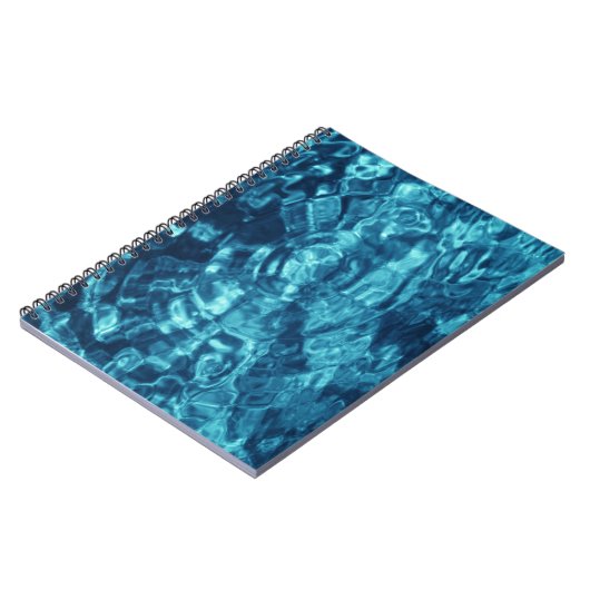 Carnet Abstrait bleu (Côté gauche)