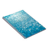 Carnet Abstrait bleu, arrière - plan artistique. (Côté Droit)